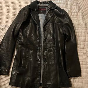 Leather jacket